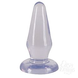 Прозрачная анальная втулка Crystal Clear - 14,5 см. Прозрачная анальная втулка Crystal Clear - 14,5 см.