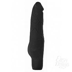  Вибратор Silicone Penis, 20 см., Черный