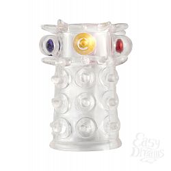 Насадка с перламутровыми бусинками и фиксирующим кольцом Насадка с перламутровыми бусинками и фиксирующим кольцом