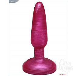 Розовая гелевая анальная пробка - 16 см. Розовая гелевая анальная пробка - 16 см.