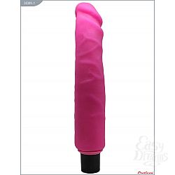 Розовый вибратор из ультраскин - 22,5 см. Розовый вибратор из ультраскин - 22,5 см.