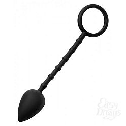        Imbed Silicone Anal Plug and Cock Ring