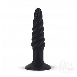Анальная пробка со спиралевидным рельефом MENZSTUFF SPIRAL PLUG BLACK - 11,5 см. Анальная пробка со спиралевидным рельефом MENZSTUFF SPIRAL PLUG BLACK - 11,5 см.