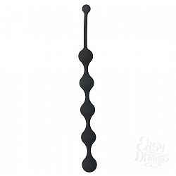 Чёрная анальная цепочка SEE YOU FIVE BEADS ANAL - 28,1 см. Чёрная анальная цепочка SEE YOU FIVE BEADS ANAL - 28,1 см.