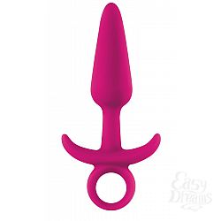 Ярко-розовая анальная пробка с держателем розовая INYA Prince Medium - 13 см. Ярко-розовая анальная пробка с держателем розовая INYA Prince Medium - 13 см.