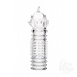 Прозрачная насадка на пенис TOYFA A-Toys с расширенной головкой - 15,3 см. Прозрачная насадка на пенис TOYFA A-Toys с расширенной головкой - 15,3 см.