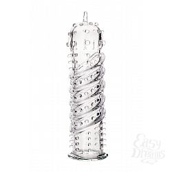 Прозрачная насадка на пенис TOYFA A-Toys - 15,5 см. Прозрачная насадка на пенис TOYFA A-Toys - 15,5 см.