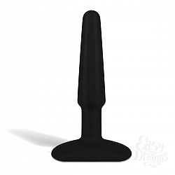 Черный плаг из силикона - 10 см. Черный плаг из силикона - 10 см.