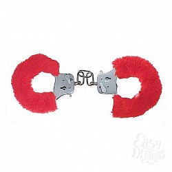  ��������� � ����� FURRY FUN CUFFS RED PLUSH