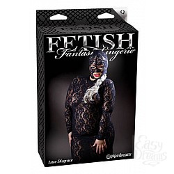 Эротическое платье Lace Disgrace Queen Size с маской на голову Эротическое платье Lace Disgrace Queen Size с маской на голову