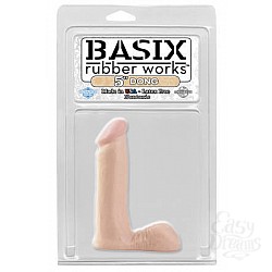 Фаллоимитатор телесный BASIX 5 Фаллоимитатор телесный BASIX 5