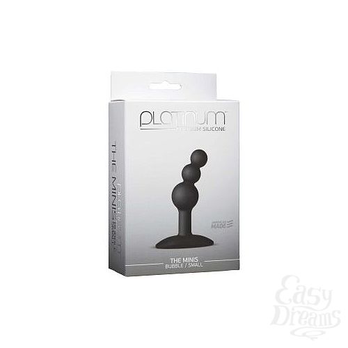 ���������� 2  �������� ���������� Platinum Premium Silicone - The Mini s Bubble Small - Black S ������