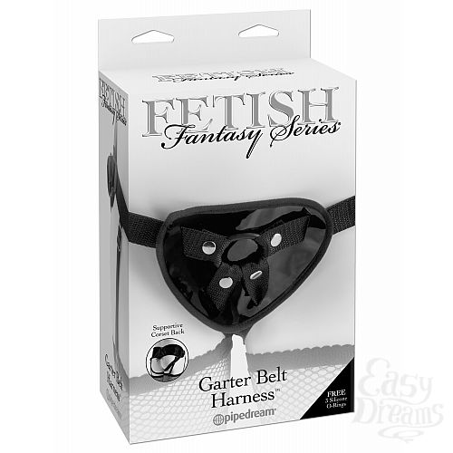  1:  - Fetish Fantasy Series Garter Belt Harness      