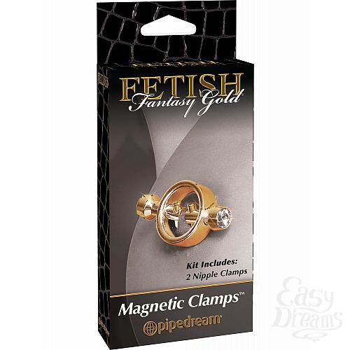 ���������� 1:  ������ �� ����� Fetish Fantasy Gold Magnetic Clamps �� ������� �������