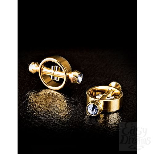 ���������� 3  ������ �� ����� Fetish Fantasy Gold Magnetic Clamps �� ������� �������