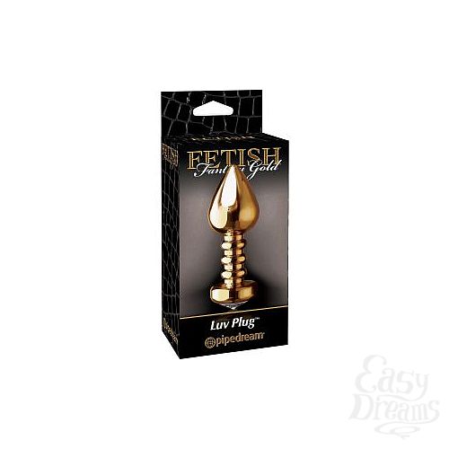 ���������� 3  �������� ������ � ���������� Fetish Fantasy Gold Luv Plug