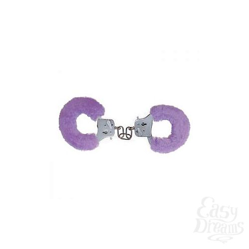 ���������� 2  ������� ��������� FURRY FUN CUFFS PURPLE PLUSH