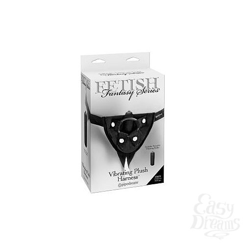 Фотография 6  Женские трусики для страпона Vibrating Plush Harness