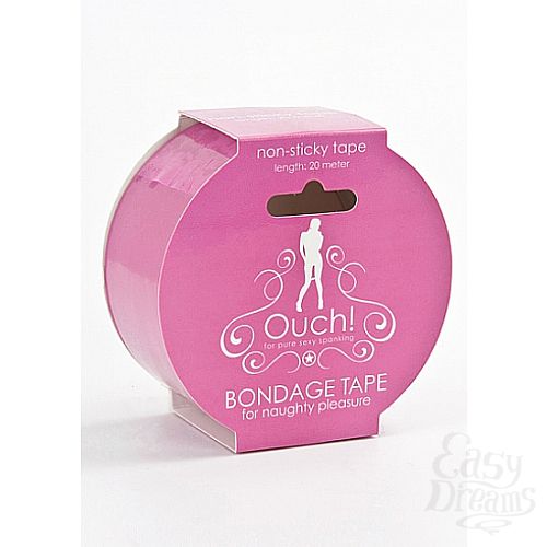 ���������� 2  ����� Bondage Tape Light Pink SH-OUBT002PNK