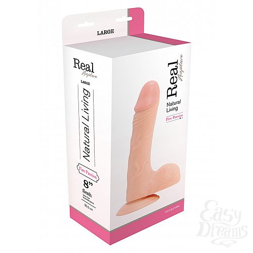 ���������� 1:  ������������� DILDO REAL RAPTURE FLESH 8 INCH T4L-00700683