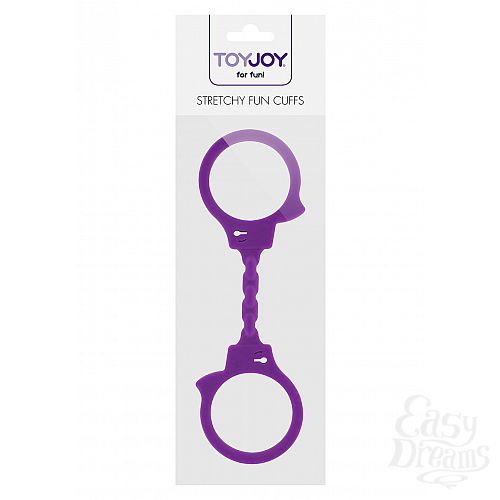 ���������� 2  ��������� STRETCHY FUN CUFFS PURPLE 10206TJ
