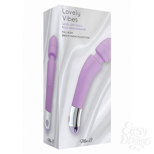 Фотография 3  Вибромассажер SOFT TOUCH BODY WAND MASSAGER PURPL 11469LV