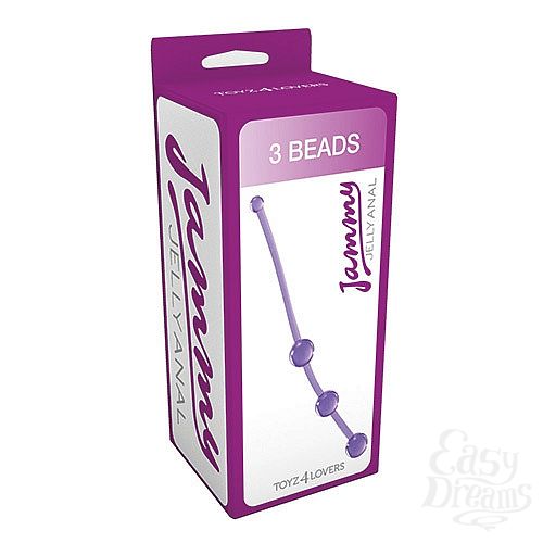  2    JAMMY JELLY ANAL 3 BEADS  T4L-700719