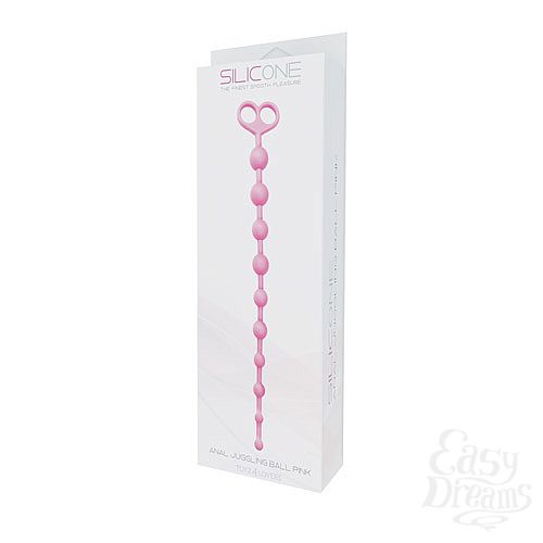 ���������� 2  ������� �������� ������� �� 10 ������� ANAL JUGGLING BALL SILICONE - 33,6 ��.