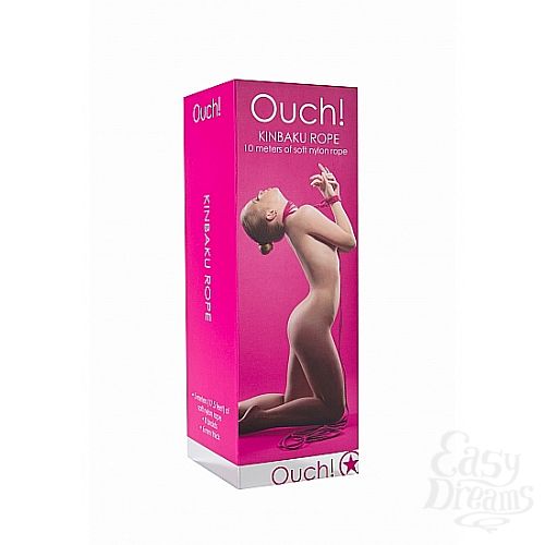 ���������� 2  ������� ��� ������� Kinbaku 10 m. Pink SH-OU043PNK