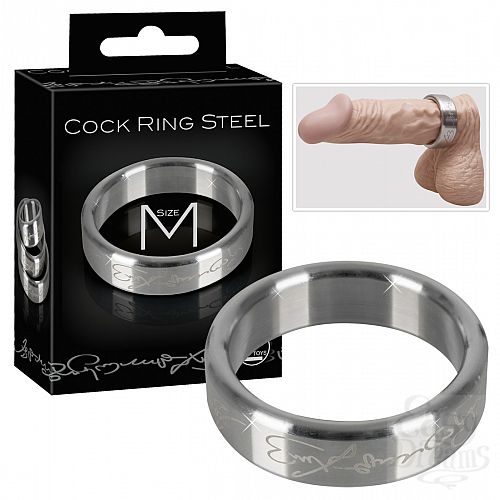 ���������� 1:  ����������� ������ �� ����� Cock Ring Steel M