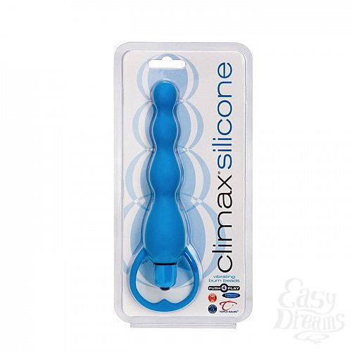  2      Climax Silicone Vibrating Bum Beads - 16 .