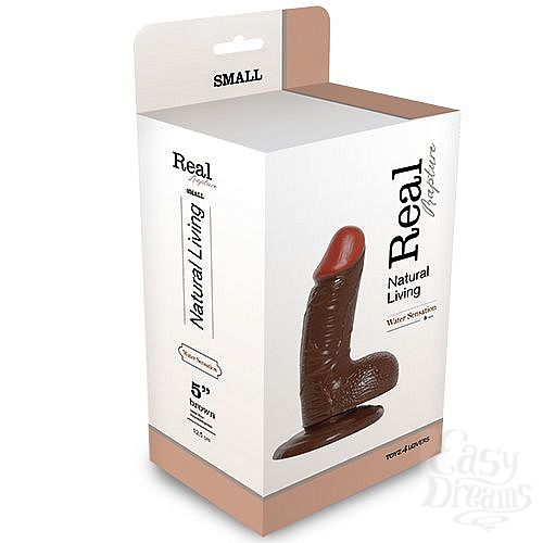 ���������� 2  ������������� �� �������� REALISTIC DILDO REAL RAPTURE - 15 ��.