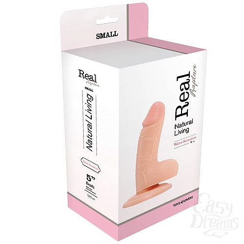 ���������� 2  ��������� �������� ������������� REALISTIC DILDO REAL RAPTURE - 15 ��.