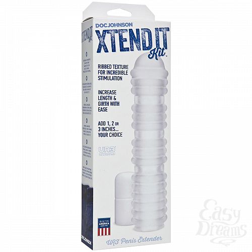 ���������� 2  �������-���������� Xtend It Kit - Ribbed - 20,6 ��.