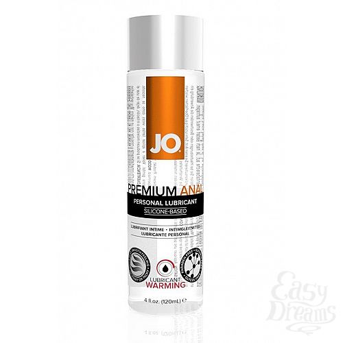 ���������� 1:  �������� �����������  ��������� �� ����������� ������ JO Anal Premium Warming - 120 ��.