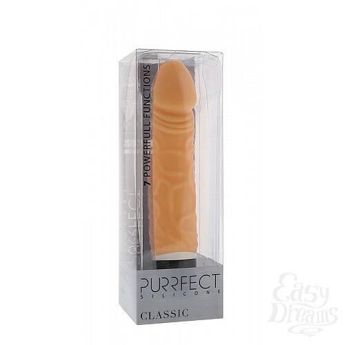  2   7-  PURRFECT SILICONE CLASSIC 6.5INCH FLESH - 16,5 .