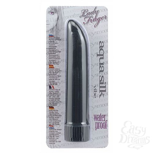 ���������� 2  ׸���� ������������ �������� AQUA SILK LADYFINGER BLACK - 12 ��.