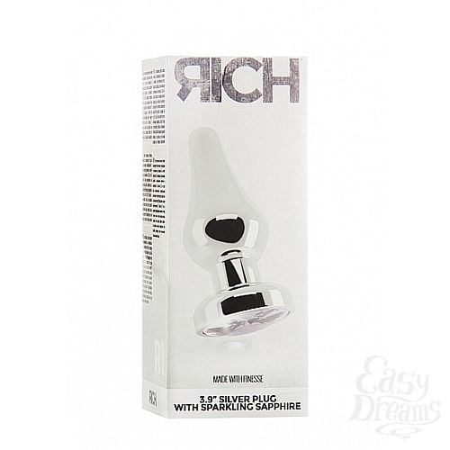 ���������� 3  �������� ������ 3.9 R1 RICH Silver/Clear Sapphire SH-RIC001SIL