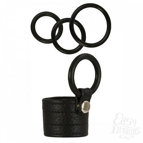  1:   Adonis Zeus Leather Cockring, 