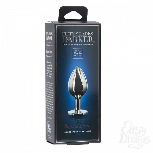 ���������� 4  ����������� �������� ������ DARKER BEYOND EROTIC STEEL BUTT PLUG - 8,9 ��.