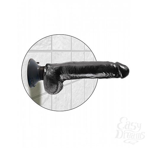  2  ׸     9  Vibrating Cock with Balls - 24,8 .