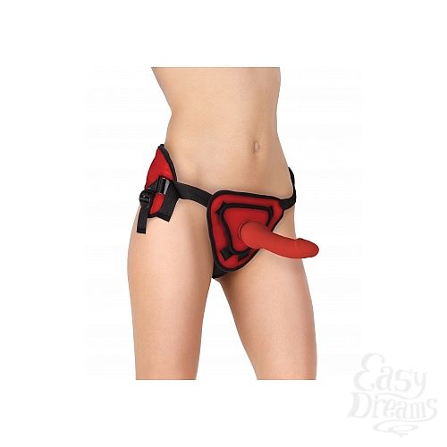  5   Deluxe Silicone Strap On Ouch!, 20,5 ., 