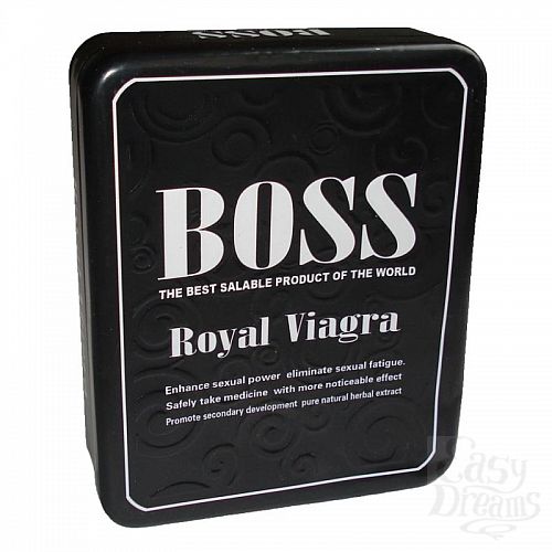 Фотография 1:  Мужское средство для потенции Boss Royal Viagra, 3 капсулы 