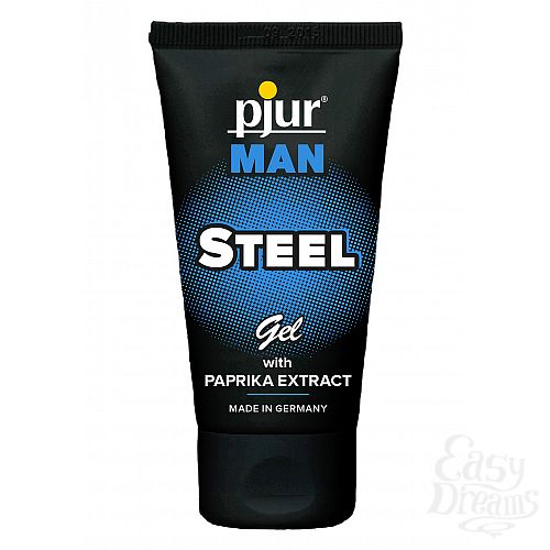 Фотография 1:  Стимулирующий гель для мужчин Pjur Man Steel - 50 мл 