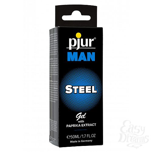 Фотография 2  Стимулирующий гель для мужчин Pjur Man Steel - 50 мл 