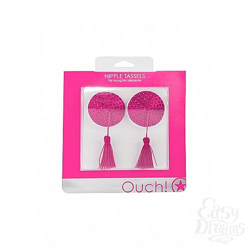  2   Tassels Round Pink 