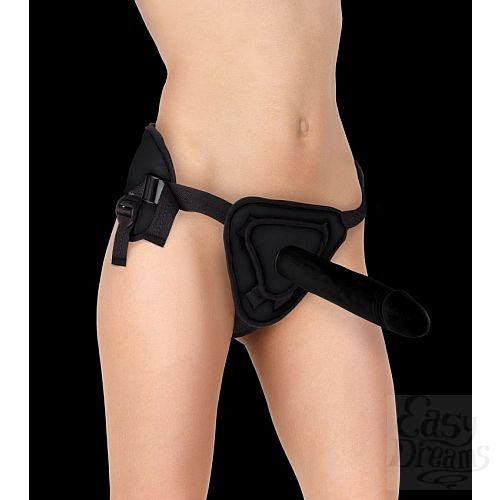  1:  ׸  Deluxe Silicone Strap On 10 Inch - 25 .