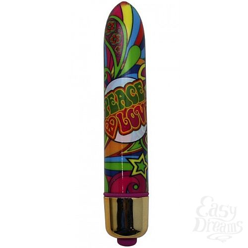 Фотография 1:  Вибропулька California Dreamin из серии Summer Of Love - 9 см.