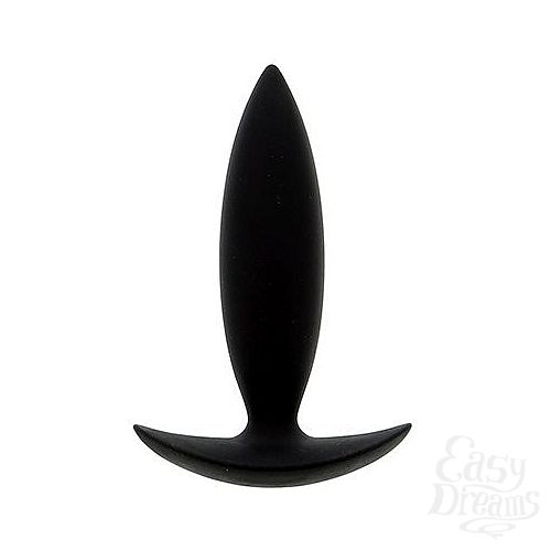 ���������� 1:  ׸���� ����-������ ��� �������� ���������� BOOTYFUL ANAL PLUG XTRA SMALL BLACK - 9 ��.