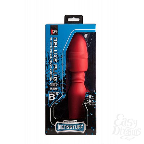  2       MENZSTUFF VIBRATING BUTT PLUG 8.5INCH - 21,5 .